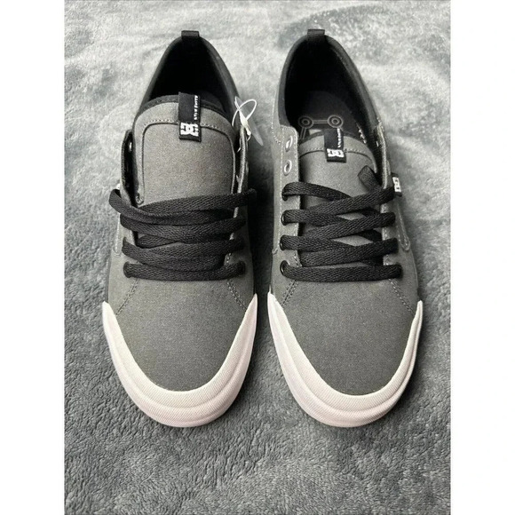 DC Evan Smith TX Pro ADYS300275 Grey Canvas Skate Sneaker Shoes Men's US… - Picture 5 of 16
